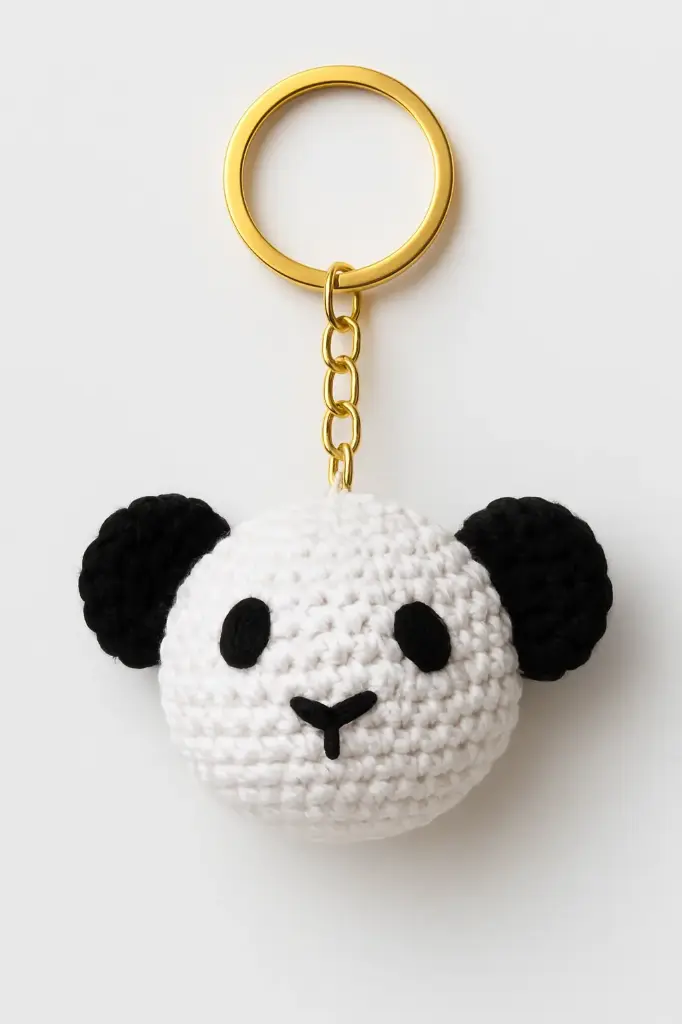 Panda Keychain